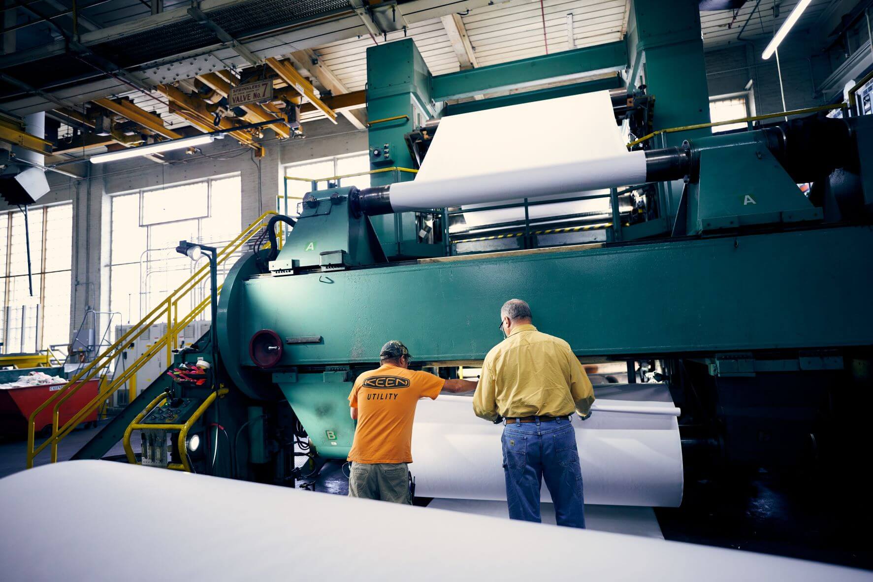 Appvion employees at work in the plant