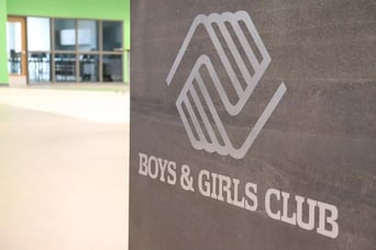 VinylEfx Installed Vinyl Graphic of Boys and Girls Club Sign
