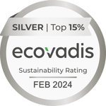 EcoVadis Silver Sustainability Rating