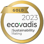 2023 Gold Ecovadis Sustainability Rating